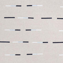 Load image into Gallery viewer, Schumacher Overlapping Dashes Fabric 74031 / Navy