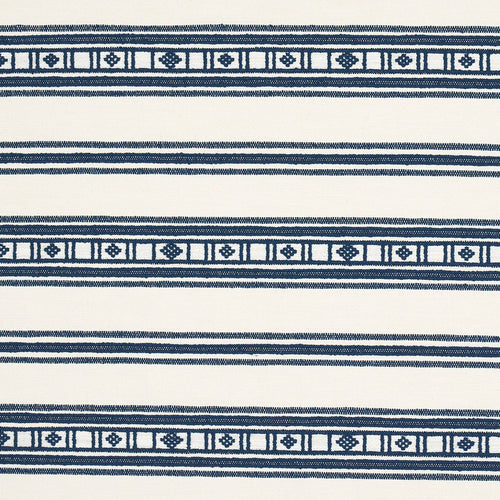 SCHUMACHER BUENA VISTA FABRIC 74483 / INDIGO