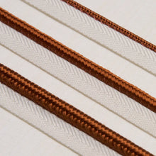 Load image into Gallery viewer, Schumacher Gustave Silk Lip Cord Wide Trim 74579 / Spice