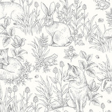 Load image into Gallery viewer, Schumacher Forest Friends Wallpaper 7478 /  Ivory