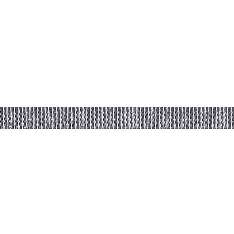 Schumacher Narrow Faille Tape Trim 74986 / Grey
