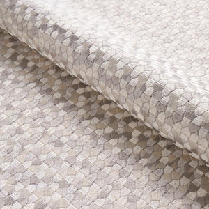 SCHUMACHER IVINS EMBROIDERY FABRIC 75123 / GREY