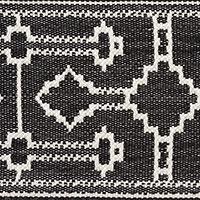 Load image into Gallery viewer, Schumacher Filbert Tape Trim 75283 / Black