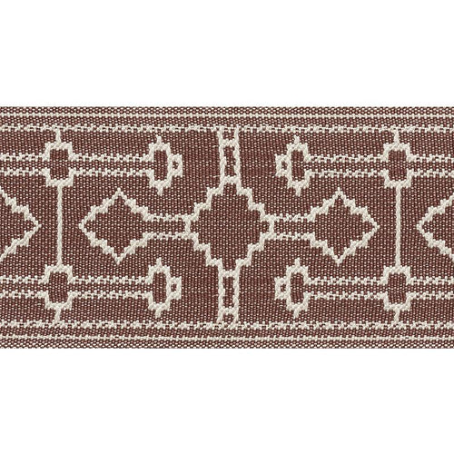 Schumacher Filbert Tape Trim 75284 / Brown