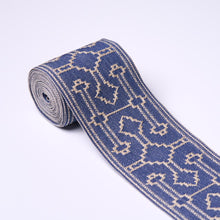 Load image into Gallery viewer, Schumacher Filbert Tape Trim 75289 / Denim