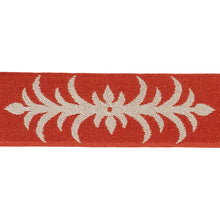 Load image into Gallery viewer, Schumacher Acanthus Tape Trim 75449 / Terracotta