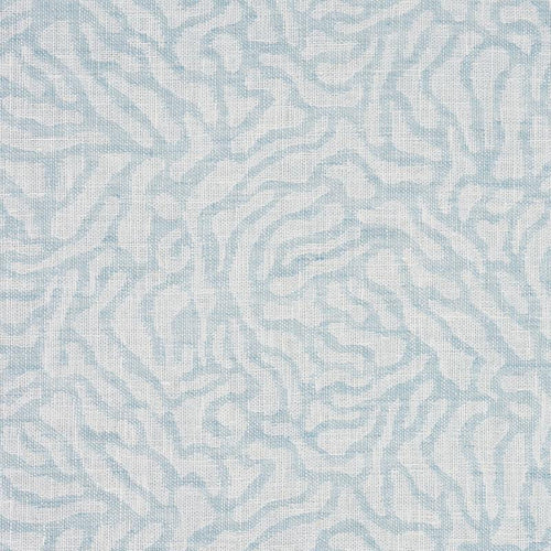 Schumacher Cora Double Face Casement Fabric 75521 / Sky