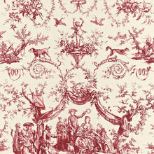 Load image into Gallery viewer, Pair of Custom Made Schumacher Le Couronnement De La Rosiere Pillow Covers - Both Sides