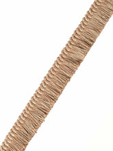 Load image into Gallery viewer, 1.25" Wide Linen Beige Upholstery Brush Fringe Trim
