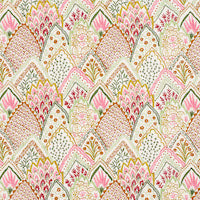 Load image into Gallery viewer, Set of Two Made to Order Schumacher Albizia Embroidery Side Drapery Panels