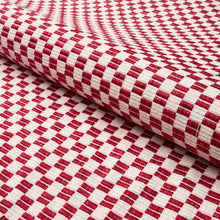 Load image into Gallery viewer, SCHUMACHER ELKHART FABRIC 76743 / CRIMSON