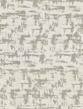 Load image into Gallery viewer, 118” Wide Semi Sheer Cotton Blend 
Alabaster White Abstract Distressed Drapery Fabric FB