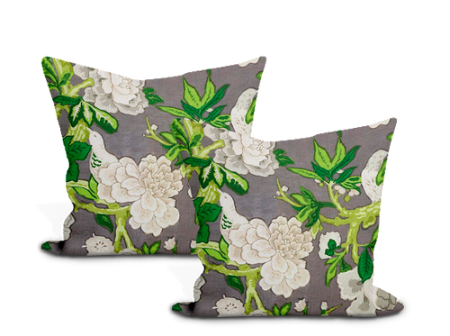 Schumacher Bermuda Blossoms Pillow Cover