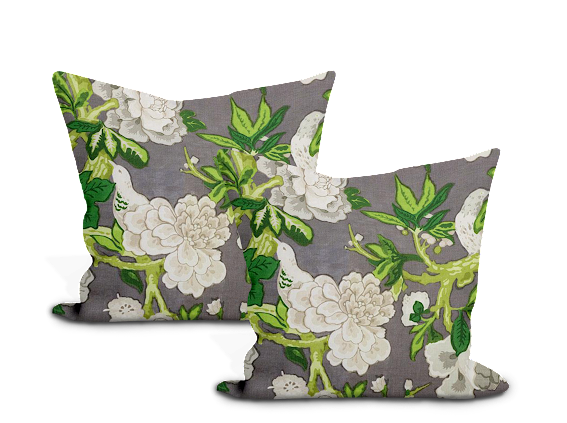 Schumacher Bermuda Blossoms Pillow Cover
