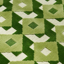 Load image into Gallery viewer, SCHUMACHER DAZZLE SHIP VELVET FABRIC 77244 VERDANT