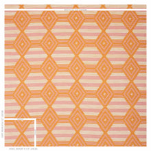 Load image into Gallery viewer, Schumacher Manta Performance Fabric 77440 / Pink &amp; Orange