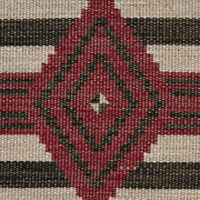 Load image into Gallery viewer, Schumacher Manta Performance Fabric 77444 / Red &amp; Black