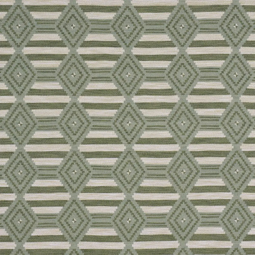 Schumacher Manta Performance Fabric 77445 / Green & Mineral