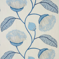 Load image into Gallery viewer, Set of Two Made to Order Schumacher Celinda Embroidery Side Drapery Panels