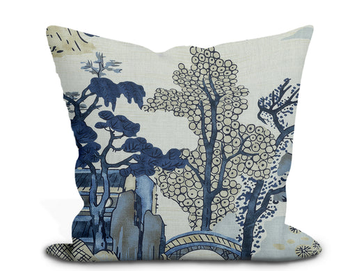 Thibaut Asian Scenic Pillow