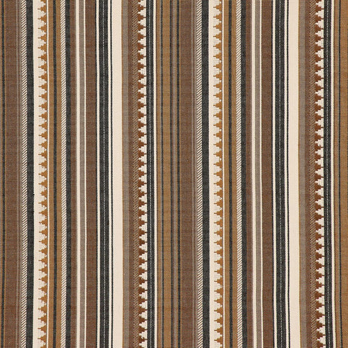SCHUMACHER ZUNI STRIPE FABRIC 78734 / DUNE