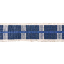 Load image into Gallery viewer, Schumacher Calcada Tape Wide Trim 78977 / Lapis