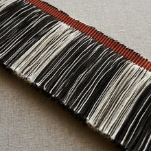 Load image into Gallery viewer, Schumacher Calcada Fringe Trim 78984 / Rust