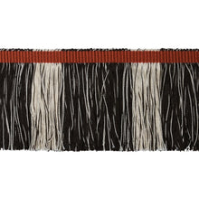 Load image into Gallery viewer, Schumacher Calcada Fringe Trim 78984 / Rust