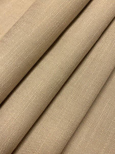 1.5 Yard Designer Indoor Outdoor Faux Linen Taupe Neutral Upholstery Fabric WHS 4650