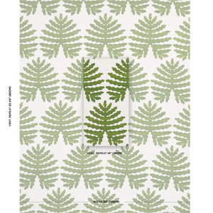 Schumacher Palma Sola Indoor/Outdoor Fabric 79181 / Green