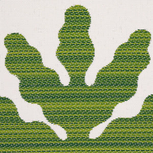 Schumacher Palma Sola Indoor/Outdoor Fabric 79181 / Green