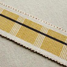 Load image into Gallery viewer, Schumacher Calcada Tape Medium Trim 79206 / Maize
