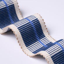 Load image into Gallery viewer, Schumacher Calcada Tape Medium Trim 79208 / Lapis