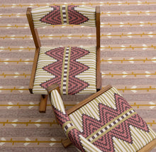 Load image into Gallery viewer, SCHUMACHER MIXCO HAND WOVEN BROCADE FABRIC 79271 DEWBERRY