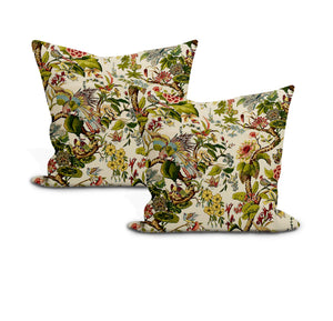 Schumacher Cranley garden pillow cover