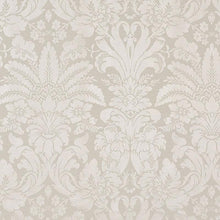Load image into Gallery viewer, Pair of Custom Made Schumacher Colette Linen/Silk Damask Pillow Covers - Both Sides