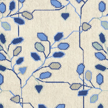 Load image into Gallery viewer, Schumacher Tumble Weed Épinglé Fabric 79510 / Delft Blue
