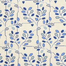 Load image into Gallery viewer, Schumacher Tumble Weed Épinglé Fabric 79510 / Delft Blue