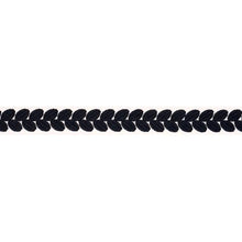 Load image into Gallery viewer, Schumacher Berkeley Tape Narrow Trim 79915 / Black