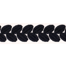 Load image into Gallery viewer, Schumacher Berkeley Tape Narrow Trim 79915 / Black