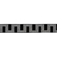 Load image into Gallery viewer, Schumacher Matrix TapeTrim 79931 / Ivory On Black
