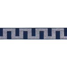Load image into Gallery viewer, Schumacher Matrix Tape Trim 79933 / Navy