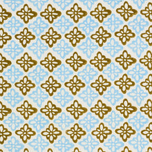 Load image into Gallery viewer, Pair of Custom Made Schumacher Pattee Hand Block Print Pillow Covers - Both Sides
