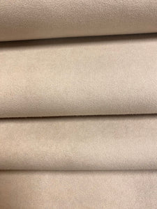 Designer Taupe Suede Upholstery Fabric WHS 4607