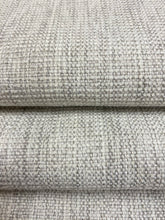 Load image into Gallery viewer, 1.5 Yard Designer Water &amp; Stain Resistant Grey MCM Mid Century Modern Tweed Upholstery Fabric WHS 4615