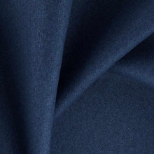 Load image into Gallery viewer, Stain Resistant Navy Blue Tweed MCM Mid Century Modern Heavy Duty Faux Wool Upholstery Fabric FB