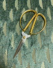 Load image into Gallery viewer, S. Harris Haystack Velvet Metal Teal Geometric Upholstery Fabric STA 5132