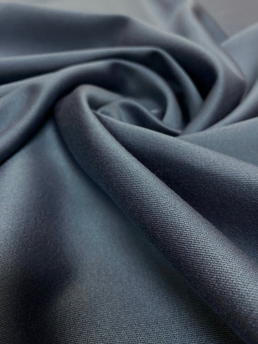 1.4 Yard Perennials Outdoor French Blue Canvas Upholstery Fabric WHS 4637