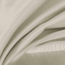Load image into Gallery viewer, Cotton Blend Ceramic Beige Satin Slub Upholstery Drapery Fabric