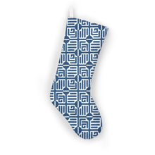 Load image into Gallery viewer, Thibaut Labyrinth Velvet Christmas Stocking